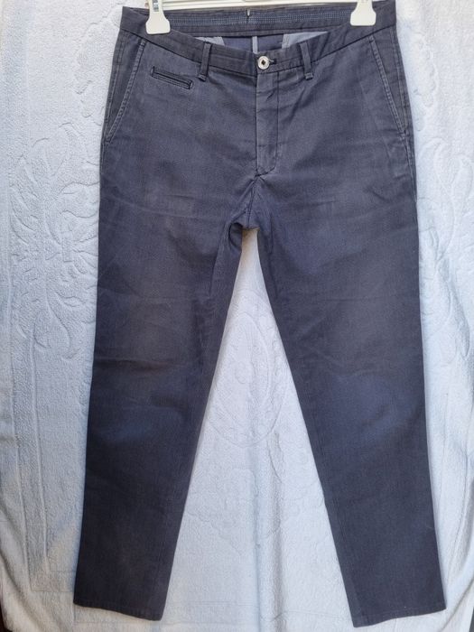 Calça clássica de homem em bombazine verde Guess n°40  CL 030