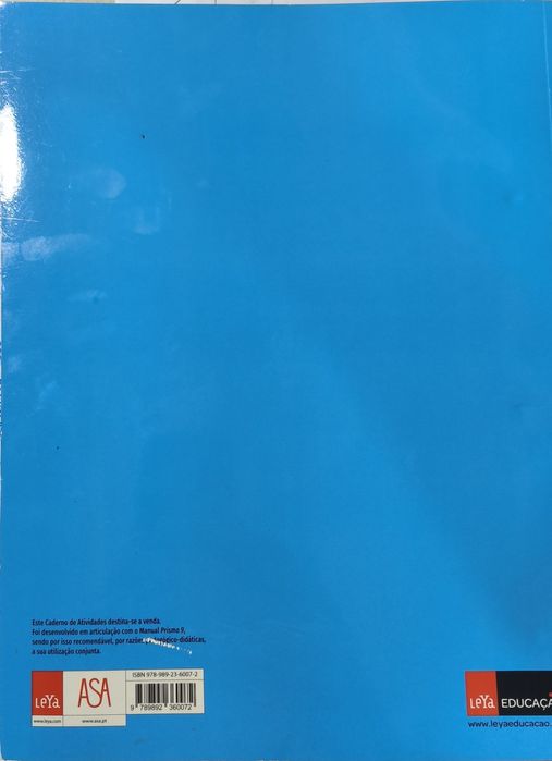 Caderno Actividades PRISMA 9- matemática