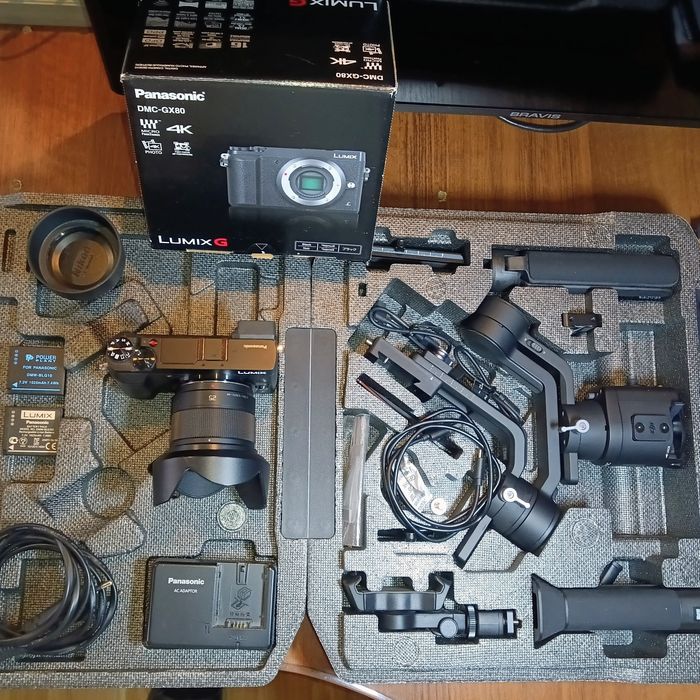 ‼️ПРОДАМ або МІНЯЮ Відео Фото Panasonic GX-85 + G25/F1.7 + DJI Ronin