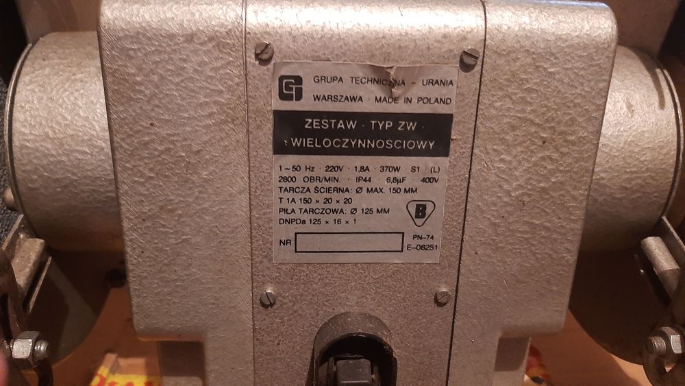 Szlifierki stolowe nsa