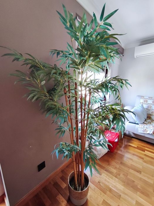 Planta artificial bambú