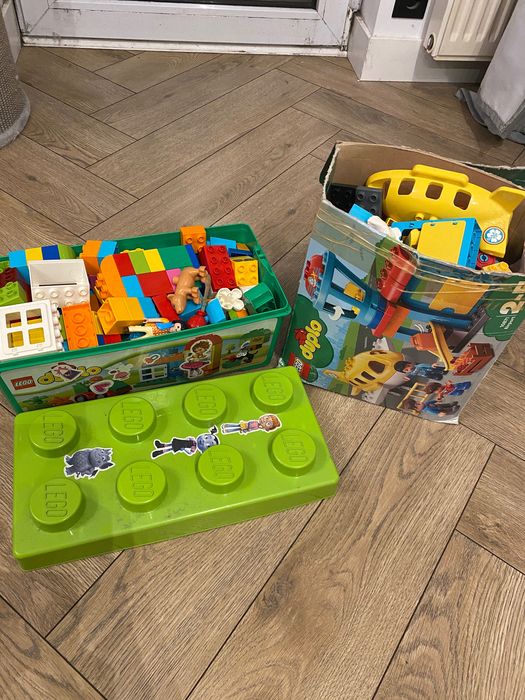 Klocki LEGO DUPLO dwa pełne pudełka