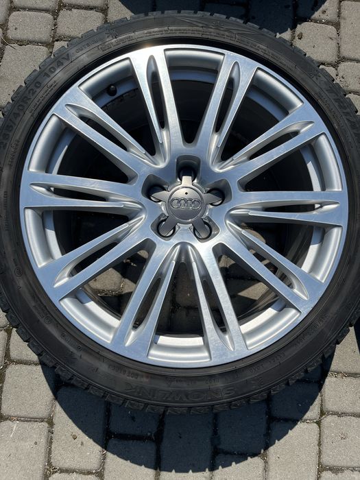 Alufelgi 5x112 20 cali Audi A8 S8 A6 A5 Q5Seat Leon FR Skoda Octavia Superb Vw Golf Passat Mercedes opony 265/40/20