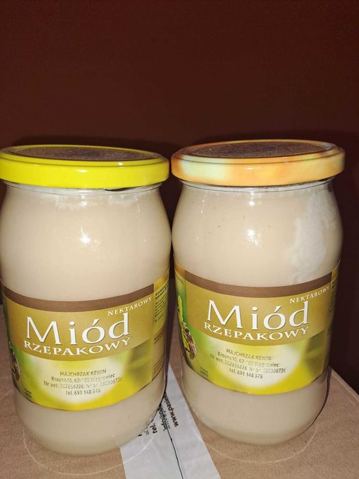 Miód Rzepakowy miody