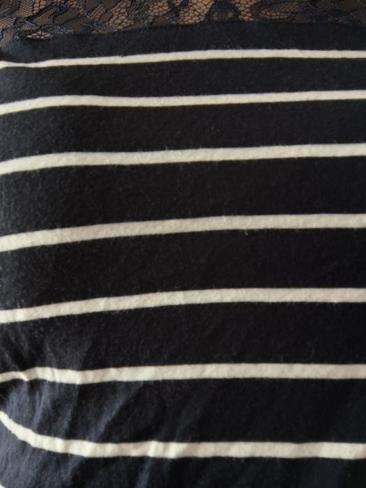 Bluzka damska w paski koronka Calliope