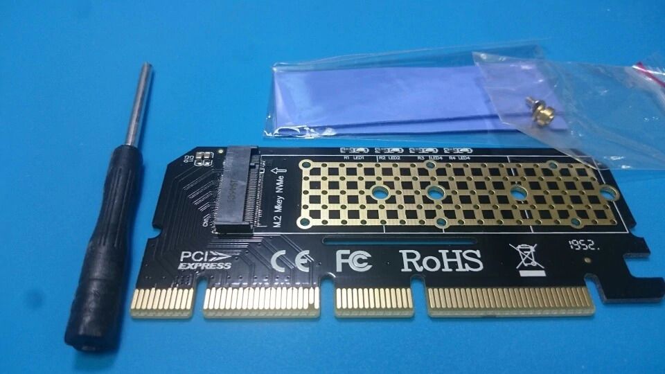 Adaptador Disco M.2 NVMe Para PCIE