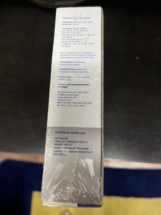 Verbatim Portable CD and DVD Reader and Writer64739753618050121