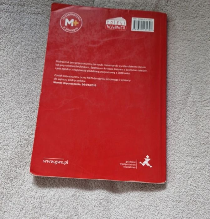 Podręcznik "Matematyka z plusem1"
