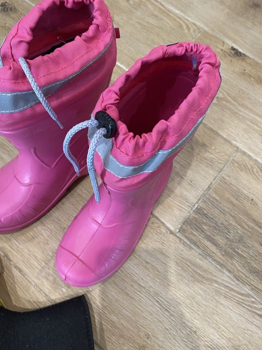 Гумові сапоги дівчачи 34 резиновые сапоги