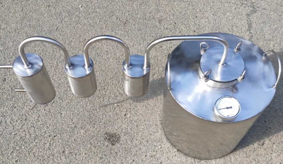 Дистилятор подвійної очистки під проточную воду на