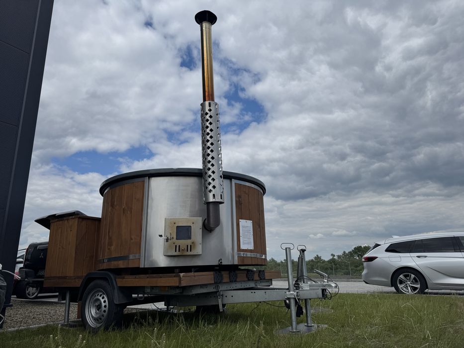 Wynajem Balii Mobilnej Ruska Bania Jacuzzi Hydromasaż Balia ogrodowa