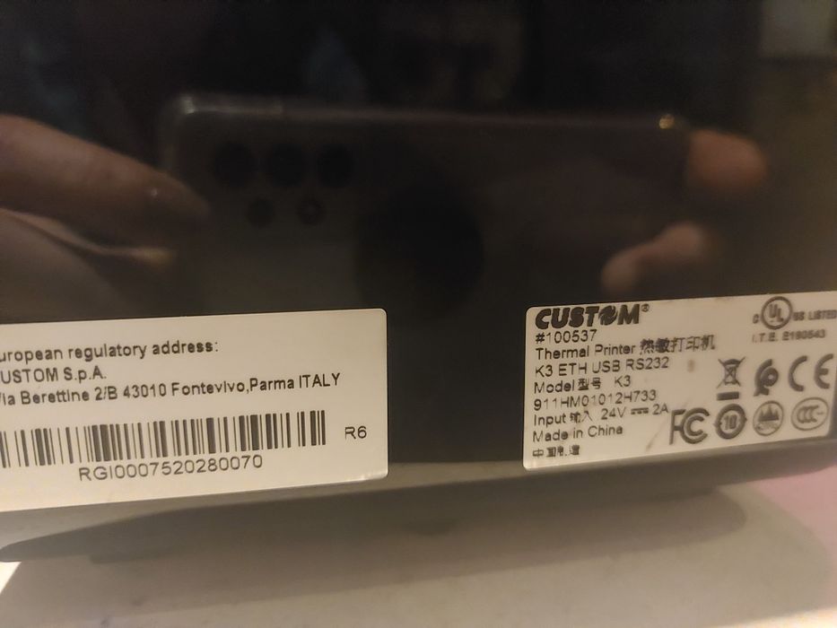 Impressora térmica Custom