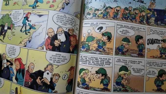 Spirou Livro Revista BD e Jogos 196 páginas antigo