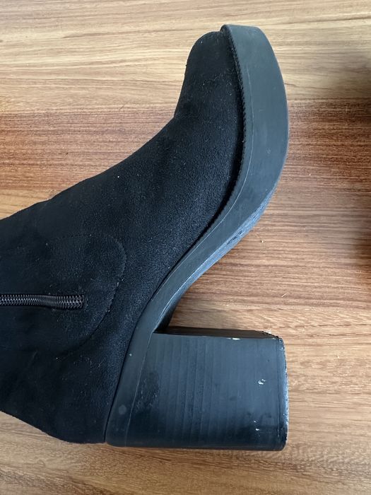 Botas over the knee pretas Public Desire