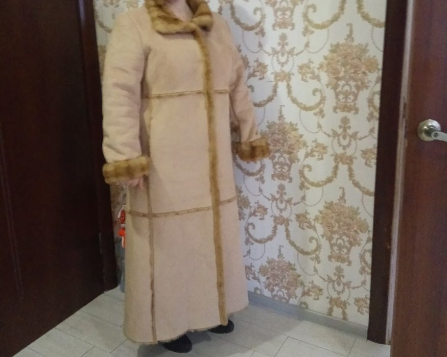 Шуба НОВА дублянка тепла пересилаю олх