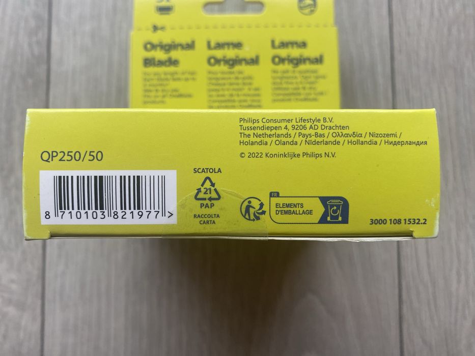 3x Oryginalne Philips OneBlade QP250/50 Okazja