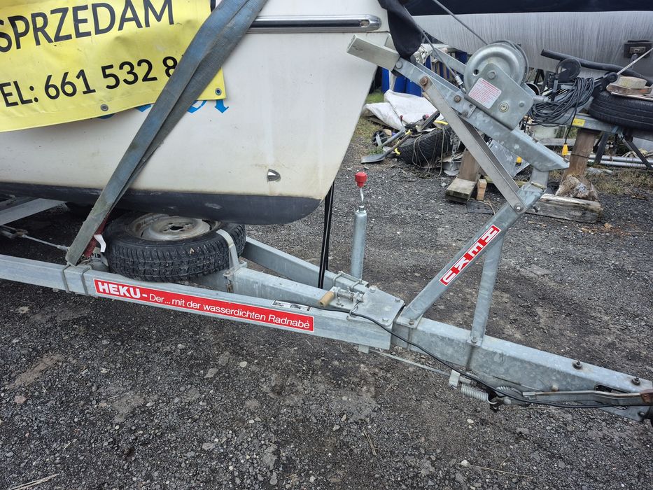 Przyczepa DMC 1500 podlodziowa