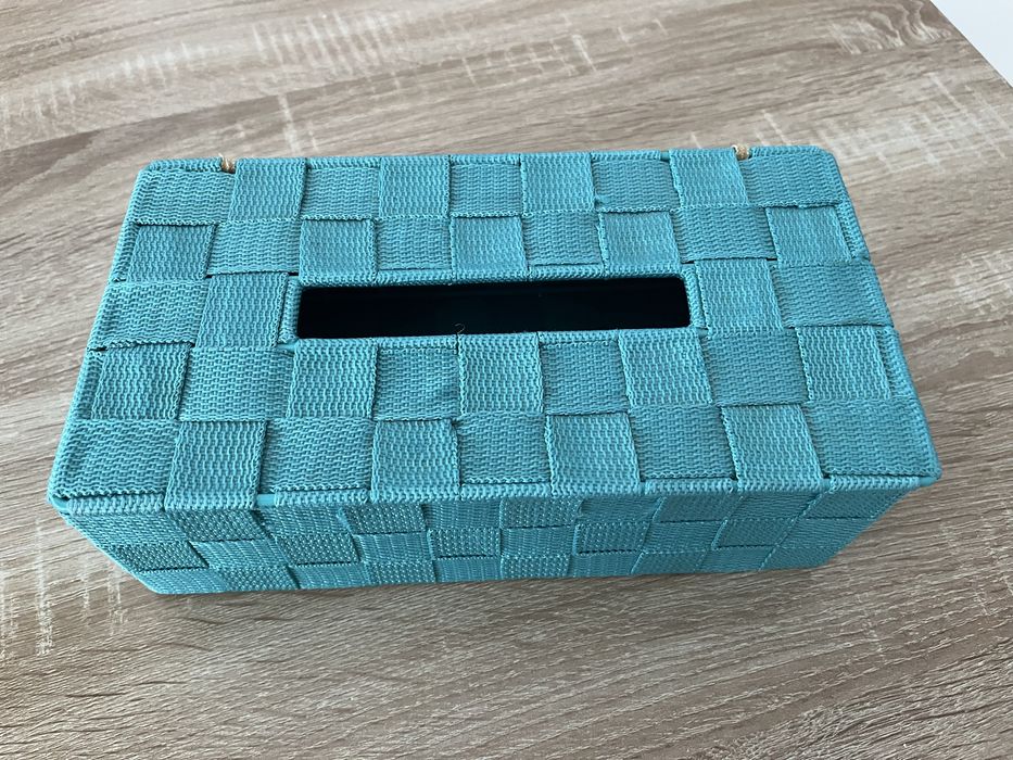 Turquoise Tissue Box by CASA