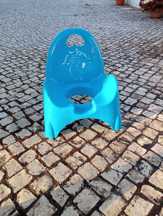 Bacio/cadeira em cor azul