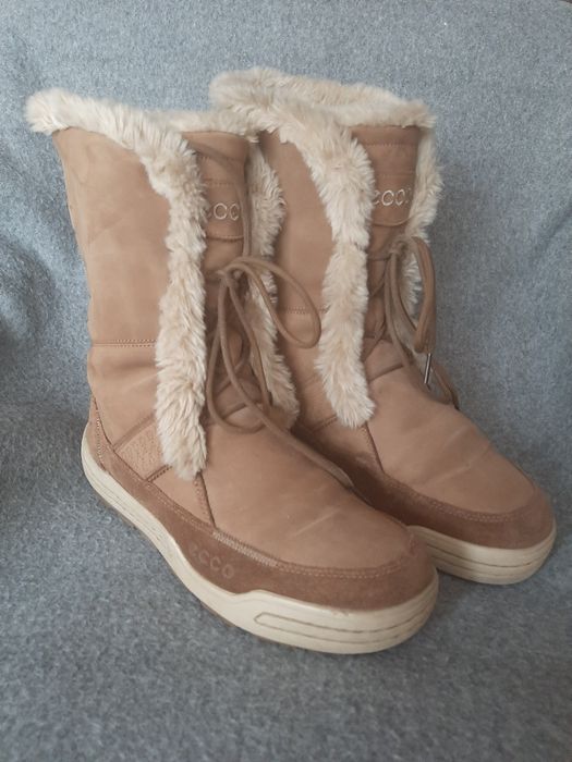 Сапоги зима, черевики ecco siberia hudromax, устілка 27 см