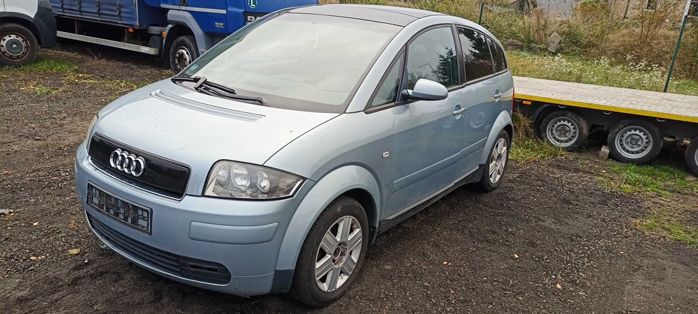 audi a2 1.4  55kw aua lak ly7r skrzynia fvt  samochód na części