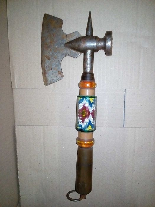 топорик 31 см. разделочный ручной работы ретро времён СССР (секач)