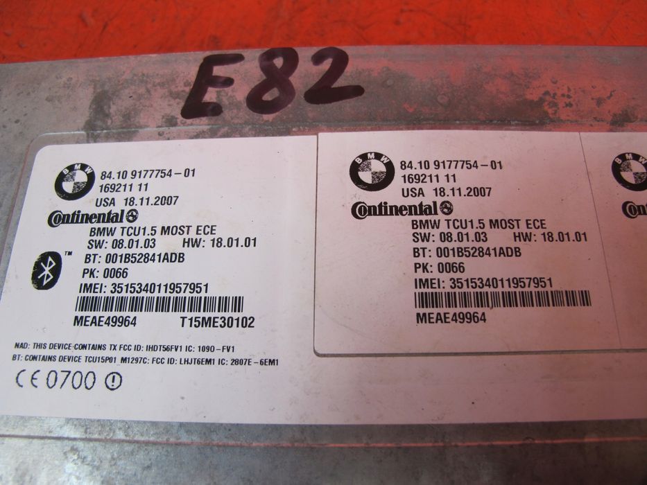 bmw 1 3 e82 e88 e87 e90 e91 moduł bluetooth