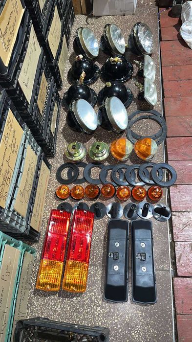 Фари, стопи, фонарі Камаз, Маз, Газ 53, Газ 66, Газ 3307, Зіл