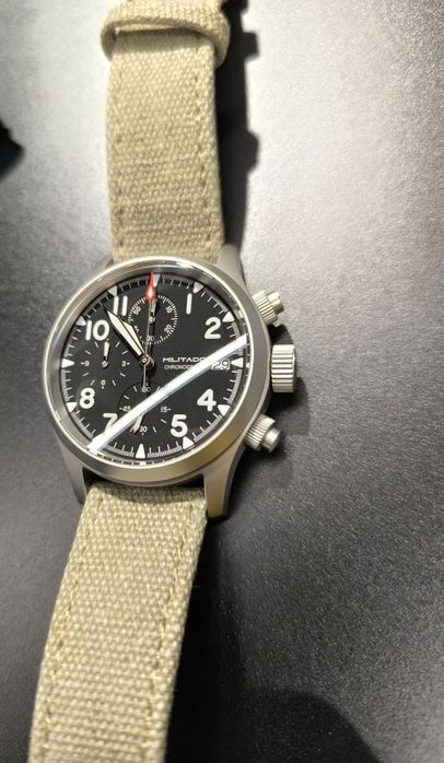 Zegarek chronograf Militado ML1868 szafir  kwarc vk67