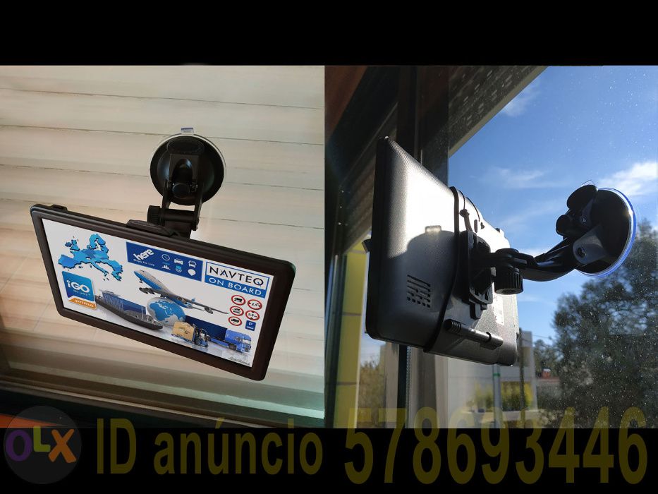 GPS 7 Profissional Truck/Camião Vers.Completa, EUROPA, LED USB