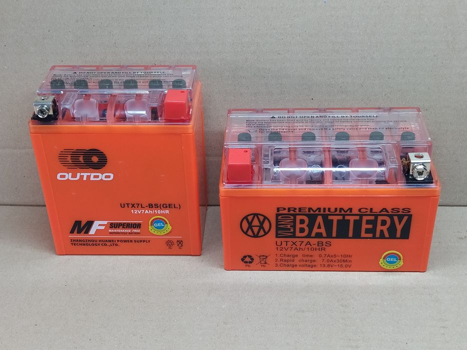 Акумулятор мото АКБ gel 12V 6V 2.3A 4A 5, 6A 7A 8А9A10A 11A 12A14А
