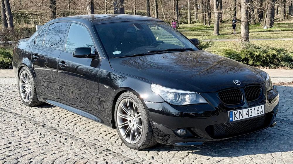 BMW Seria 5 3.0D 525D 255KM, lekki tuning, ładny stan, sprawny