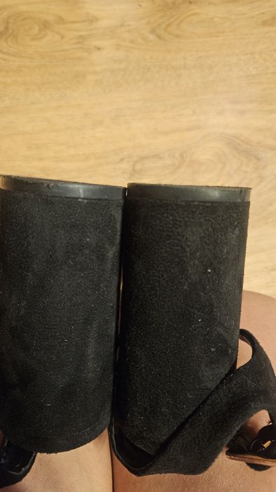 Sandały czarne 40
