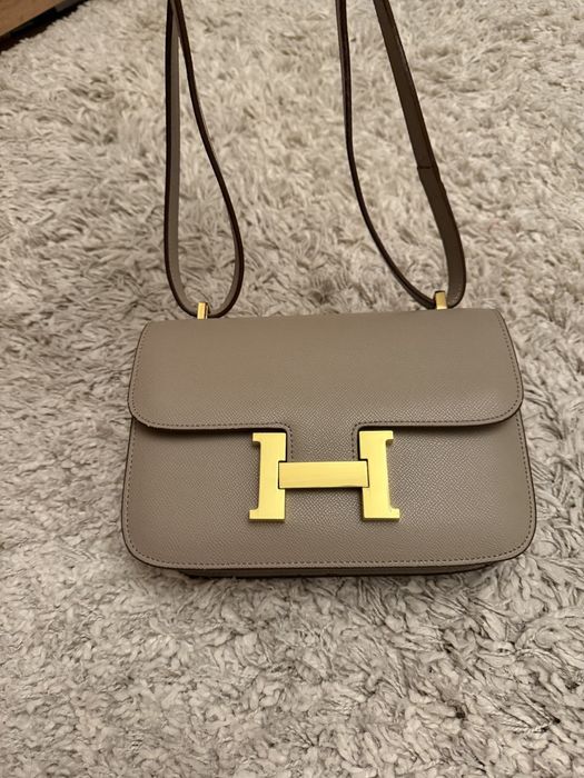 Сумочка шкіряна  мокко constance