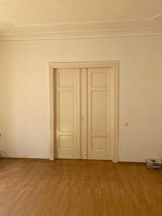 Drzwi wewnętrzne drewniane dwuskrzydłowe stare przedwojenne kamienica poniemieckie