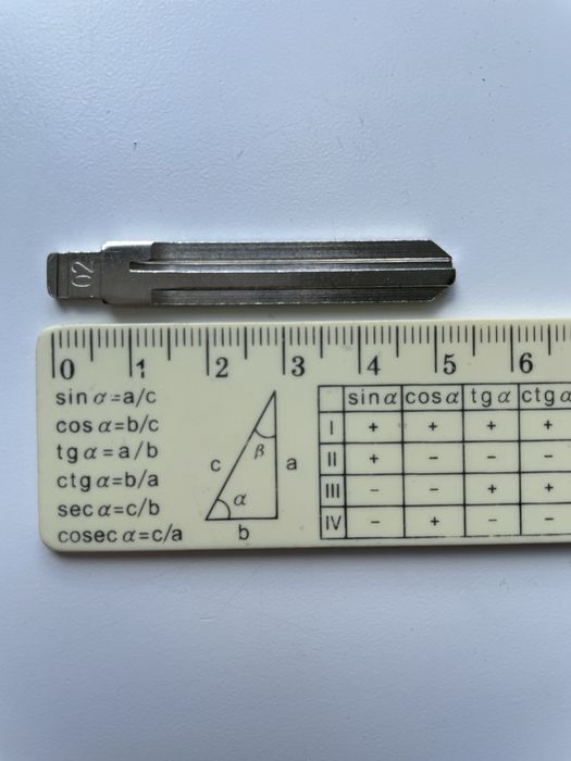 Заготовка / жало для ключа Toyota