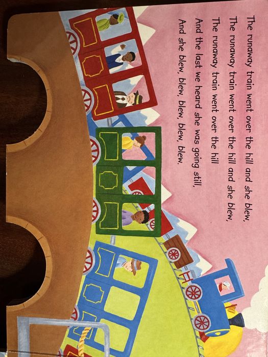 Книга англійською мовою The Runaway Train