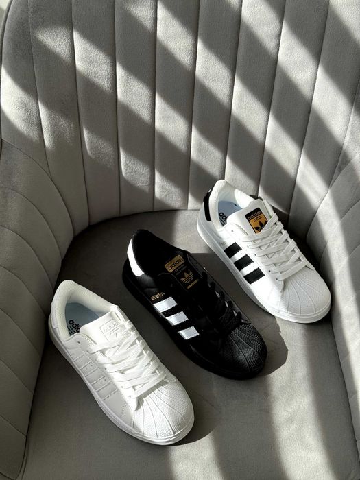 АКЦІЯ! Преміум-якість! Кросівки Адідас СУПЕРСТАР Adidas Superstar