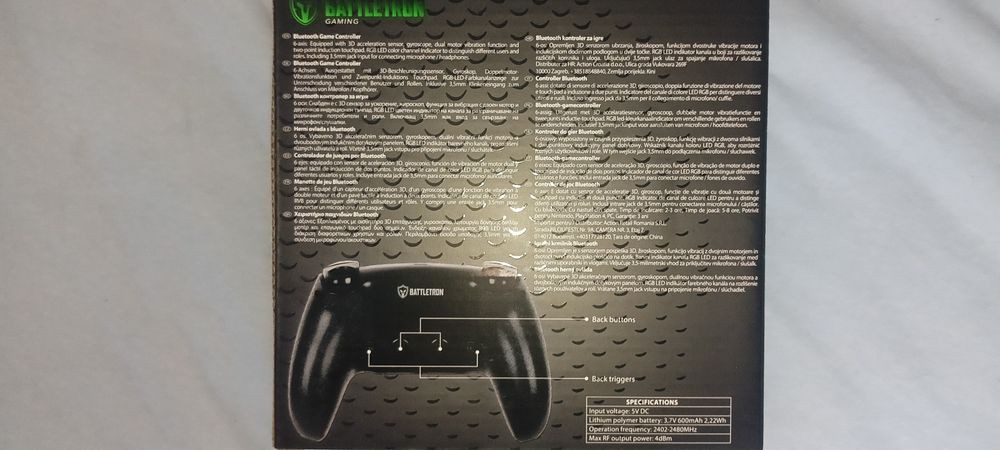 Pad do grania battletron