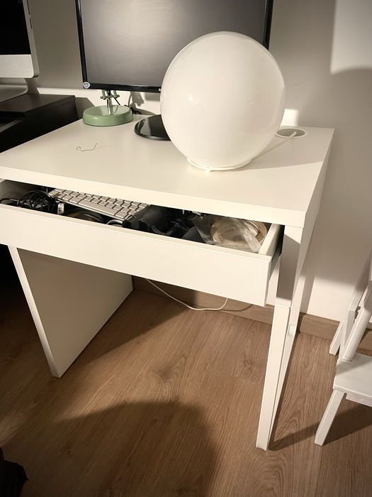 IKEA Cama dupla + Secretária + Banco