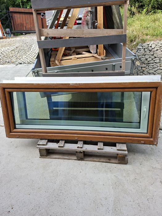 Okno pcv trzyszybowe 205x76