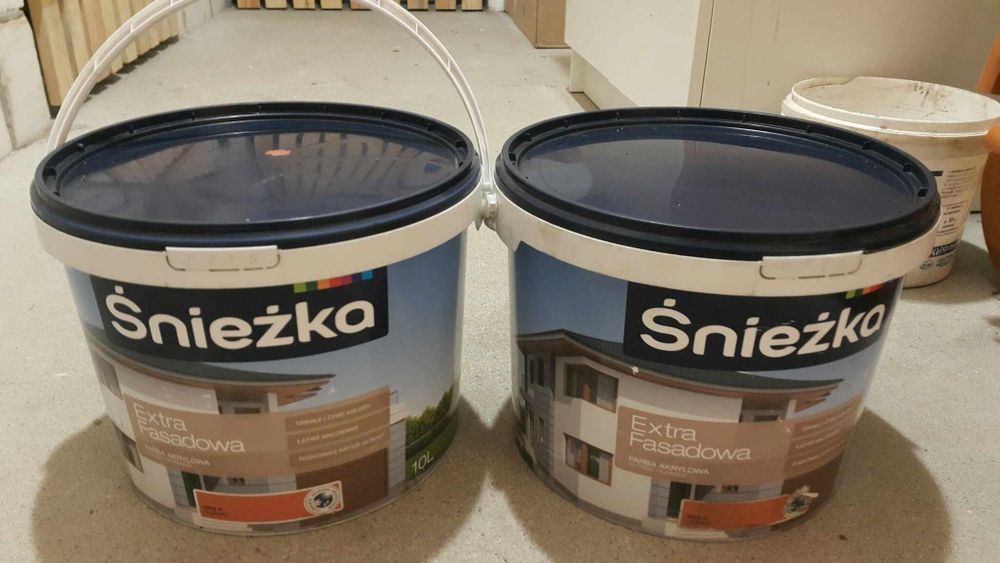 Sprzedam dwie farby nowe po 10 l