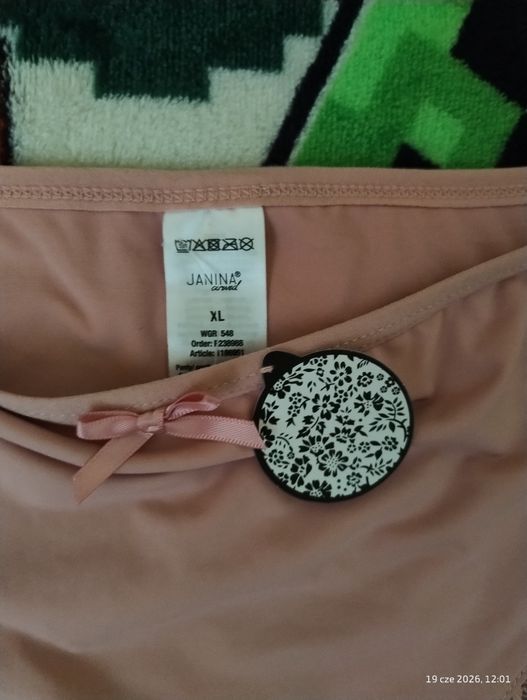 2 pary majtek z koronką Janina curved 46