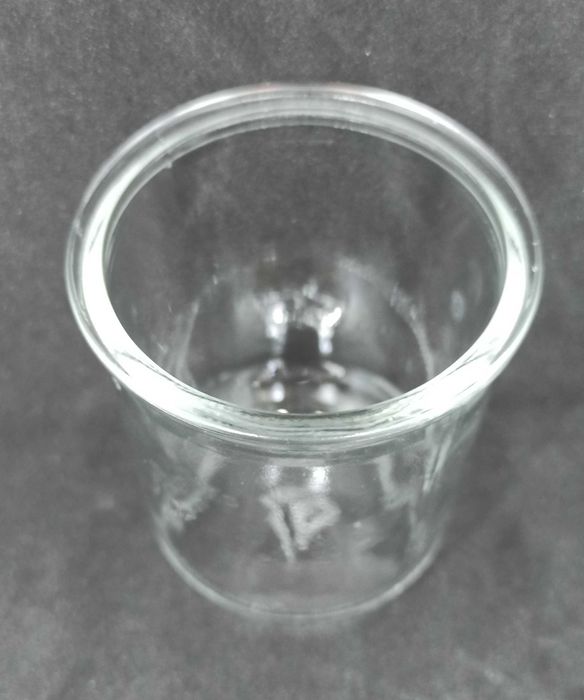 5 szt. Szklane pojemniczki na świeczniki.