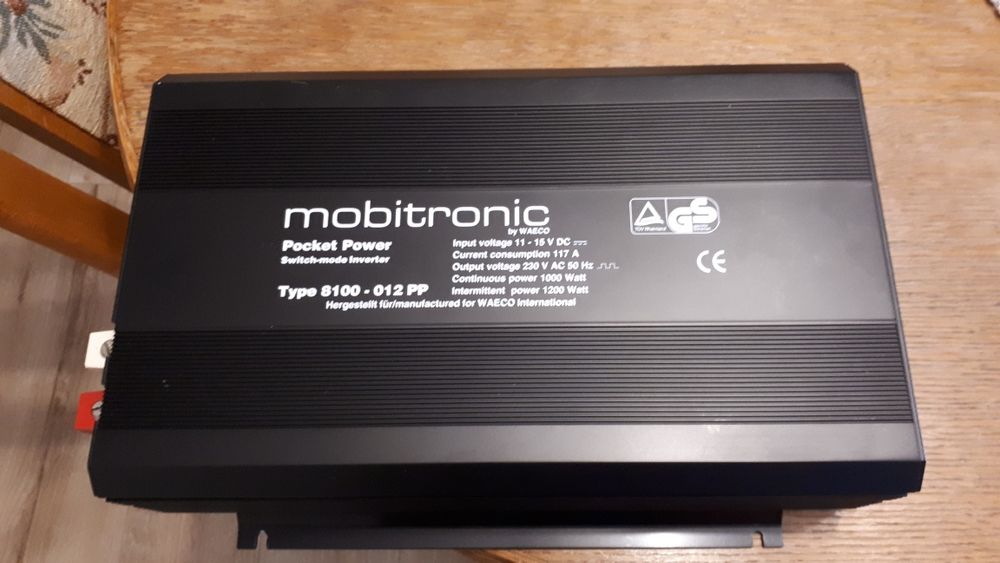 Przetwornica z 12V na 230 V 1000wat