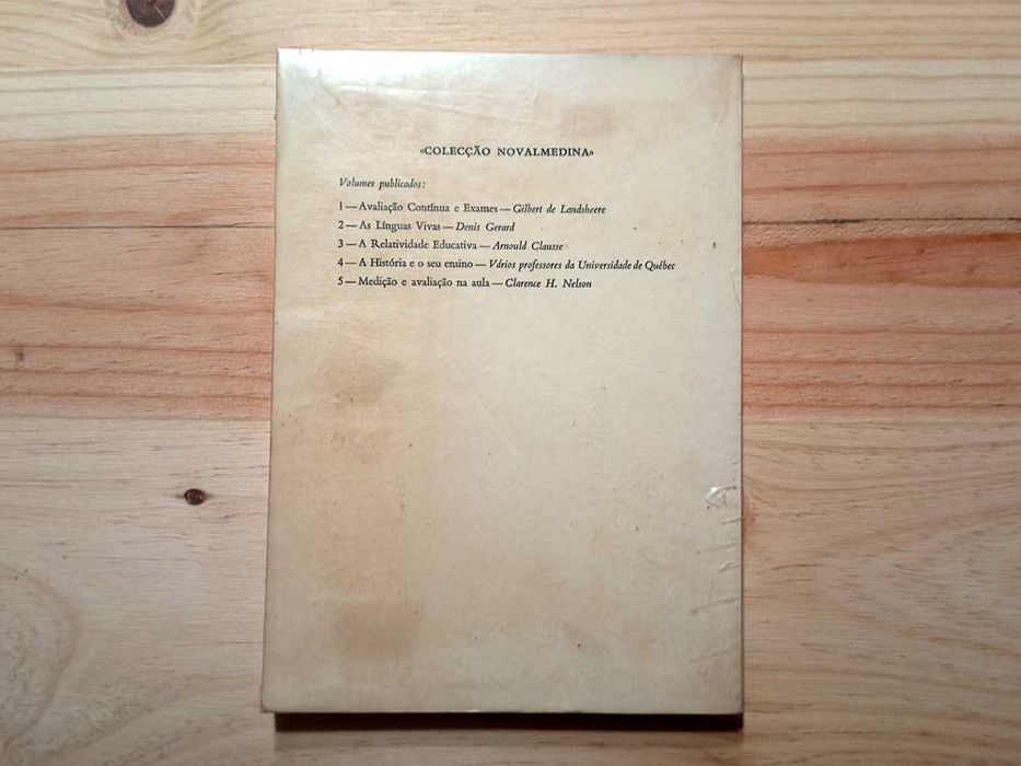 Livro "Medição e Avaliação Na Aula" de Clarence H. Nelson