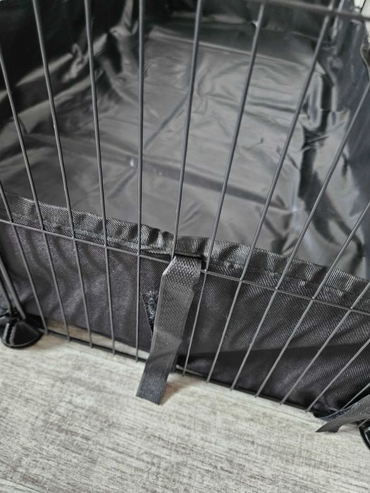 Klatka dla gryzoni chomików królików świnek z drzwiami i podłogą NOWA