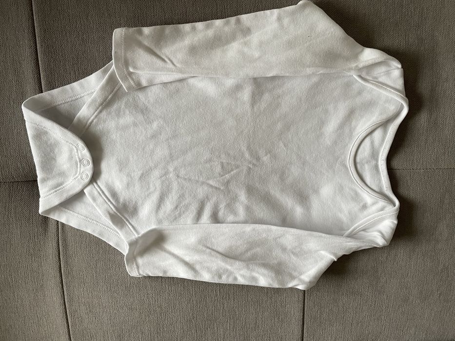 Body niemowlece biale