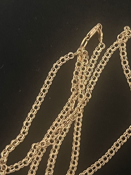 Cudny lancuszek zloto 585