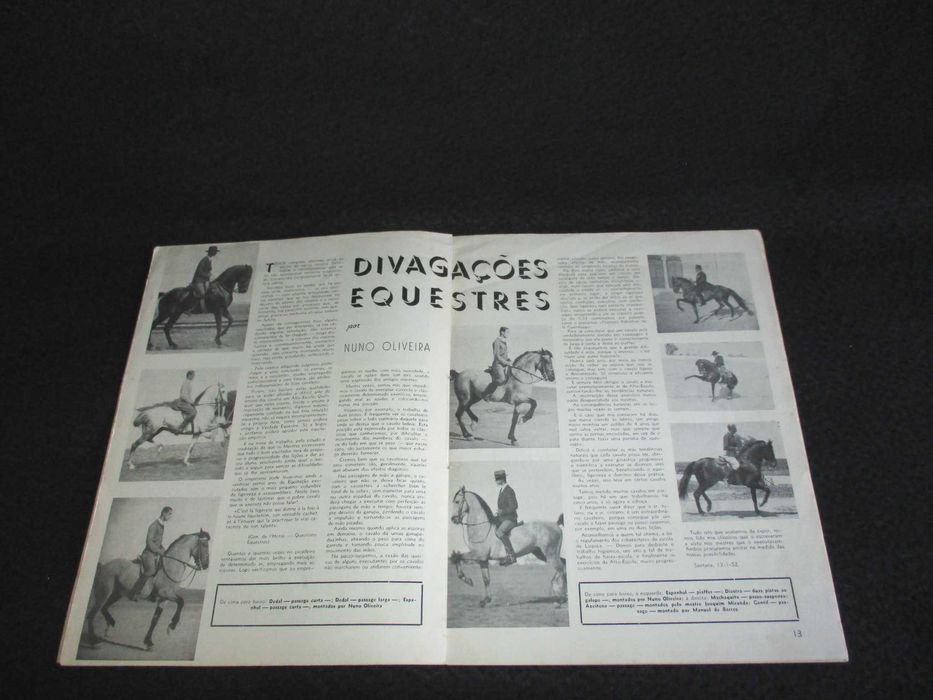 Diana Revista de Caça Hipismo e Pesca Anos 40 a 60 Raro Invulgar